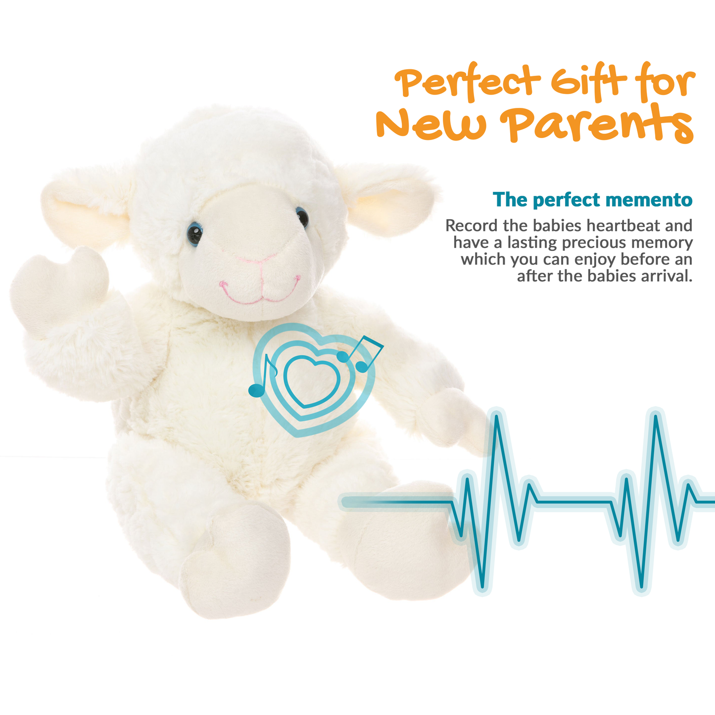 Cottonball the Lamb 16" - Recordable