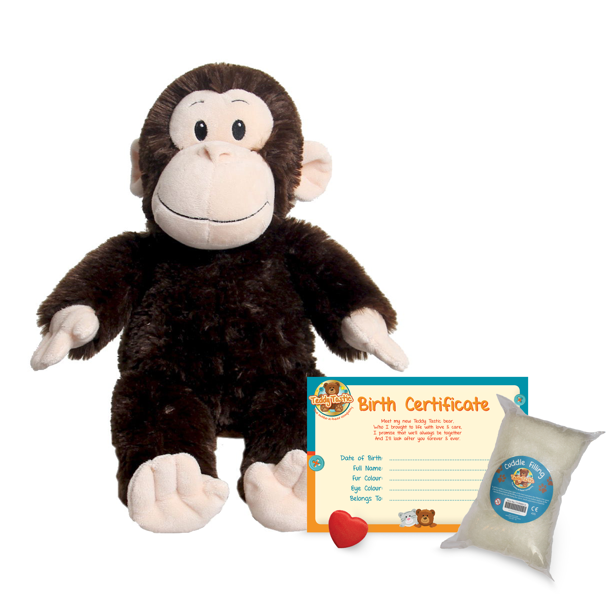 Milo Monkey Milo the Monkey – Retail Teddy Tastic