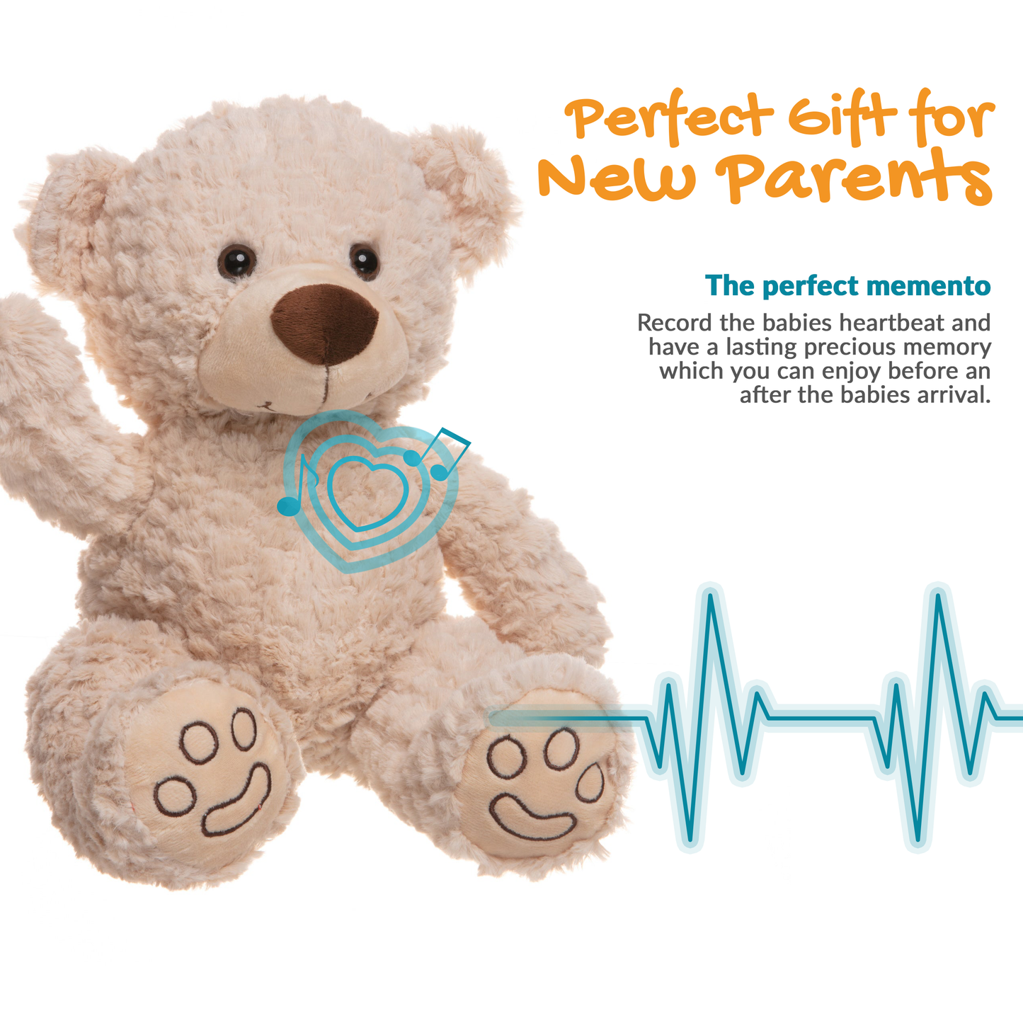 Ted the Cream Bear - Recordable