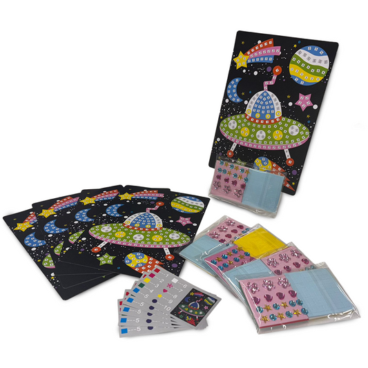 Mosaic Art  UFO   Pack of 5
