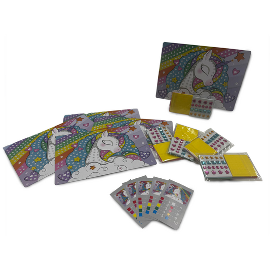 Mosaic Art Unicorn Pack of 5