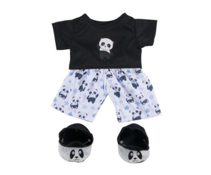 Panda PJ & Slippers Outfit