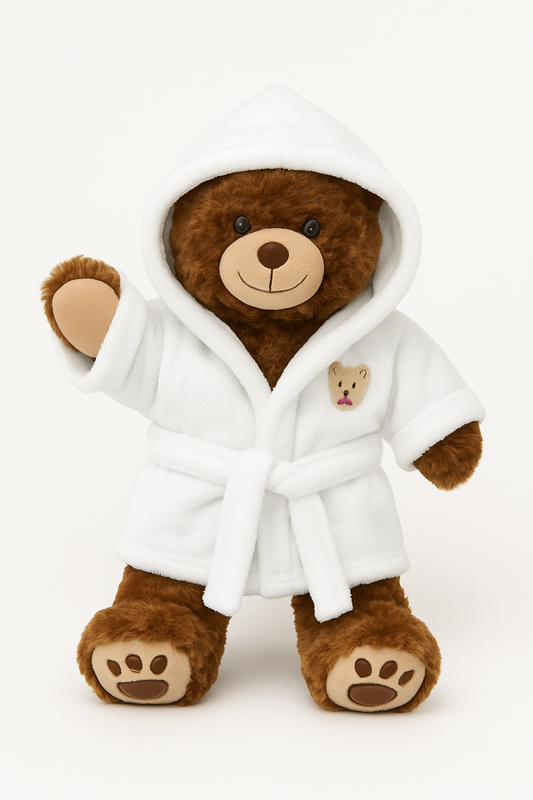 White Bathrobe