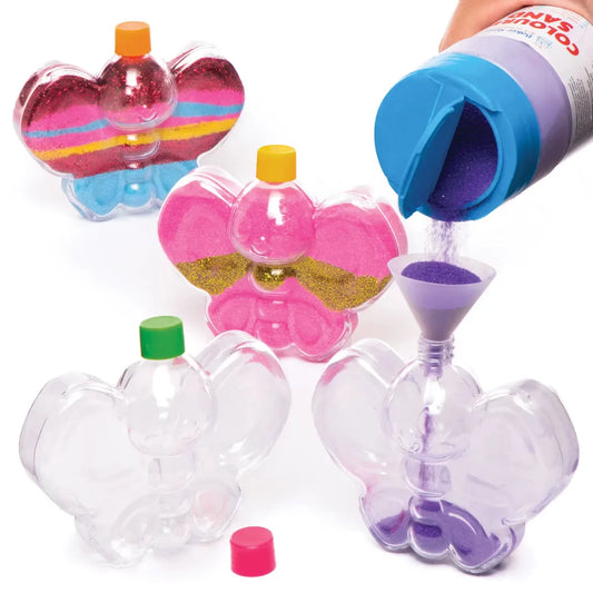 Butterfly Sand Art Bottles (x5)
