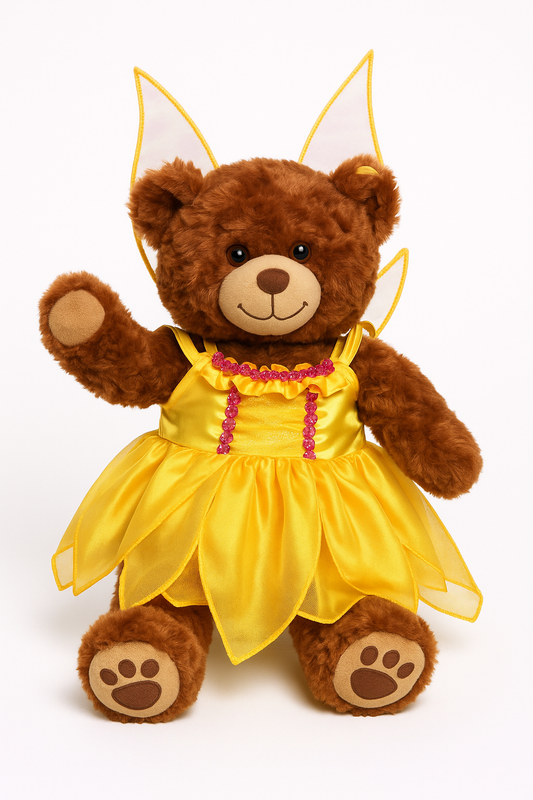 Yellow Butterfly Dress Outfit